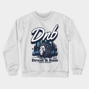 DNB - Concrete Jungle King (navy/blue) Crewneck Sweatshirt